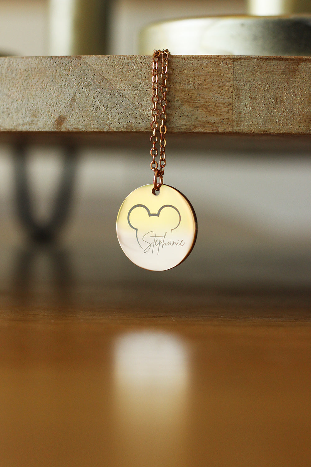 Collier pendentif Disney prénom
