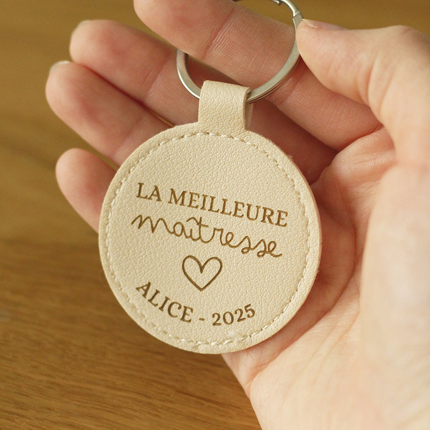 Porte clé en simili cuir - La meilleure maîtresse